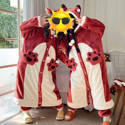 Cartoon Planet Warmth Robe